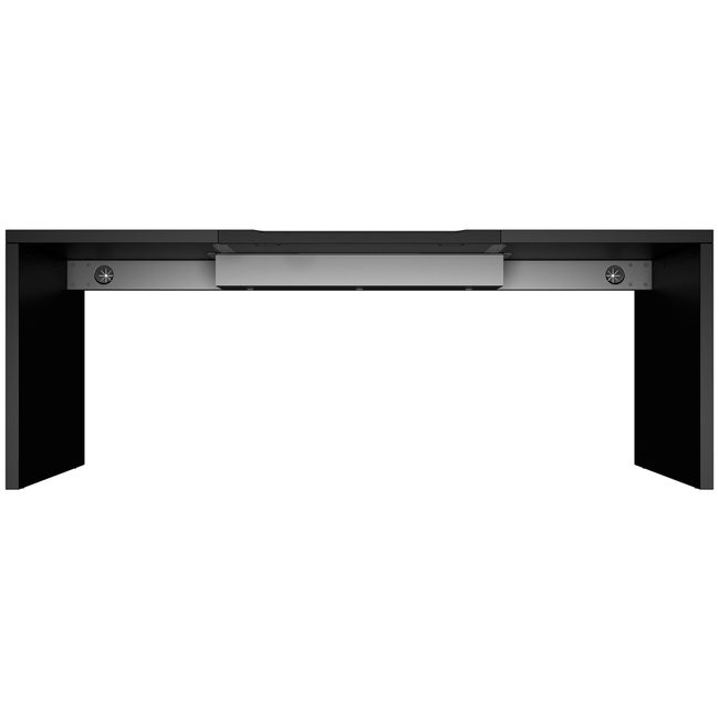 BRALCO SILE Schreibtisch | 1800 - 2000 mm, Wangengestell, Schwarz BRALCO SILE Schreibtisch | 1800 - 2000 mm, Wangengestell, Schwarz