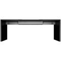 BRALCO SILE Schreibtisch | 1800 - 2000 mm, Wangengestell, Schwarz BRALCO SILE Schreibtisch | 1800 - 2000 mm, Wangengestell, Schwarz