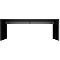 Bralco SILE Bureau | 1800 - 2000 mm, cadre de joues, noir - 2 Thumbnail Image