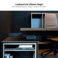 Bralco SILE Bureau avec basse-planche | 2300 x 1700 mm, chêne - 5 Thumbnail Image