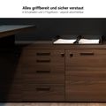 Bralco SILE Bureau avec basse-planche | 2300 x 1700 mm, chêne - 6 Thumbnail Image