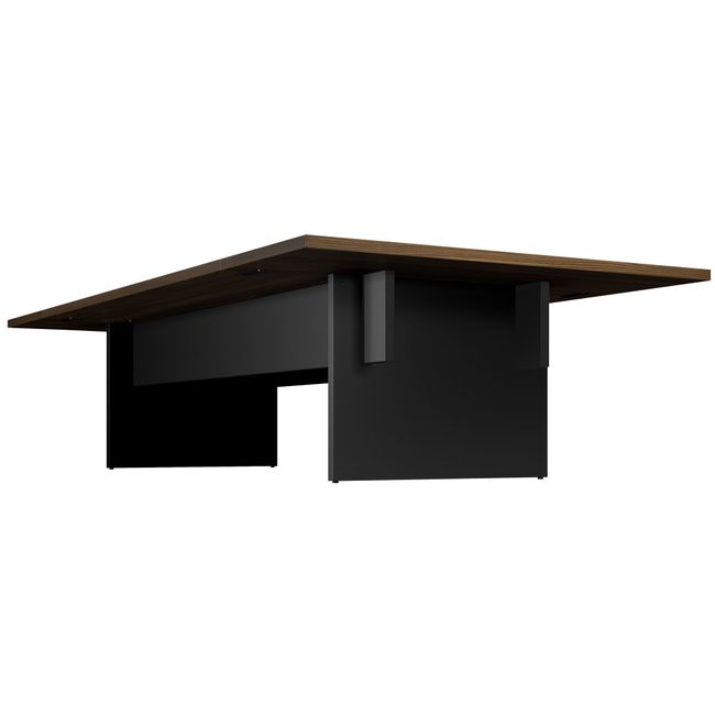 BRALCO SILE conference table | 3200 - 4800 mm (6 - 20 people), center insert, walnut - 3 Main Image