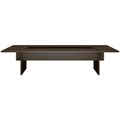 BRALCO SILE Konferenztisch | 3200 - 4800 mm (6 - 20 Personen), Mitteleinsatz, Nussbaum BRALCO SILE Konferenztisch | 3200 - 4800 mm (6 - 20 Personen), Mitteleinsatz, Nussbaum