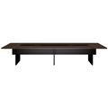 BRALCO SILE Konferenztisch | 3200 - 4800 mm (6 - 20 Personen), Mitteleinsatz, Nussbaum BRALCO SILE Konferenztisch | 3200 - 4800 mm (6 - 20 Personen), Mitteleinsatz, Nussbaum