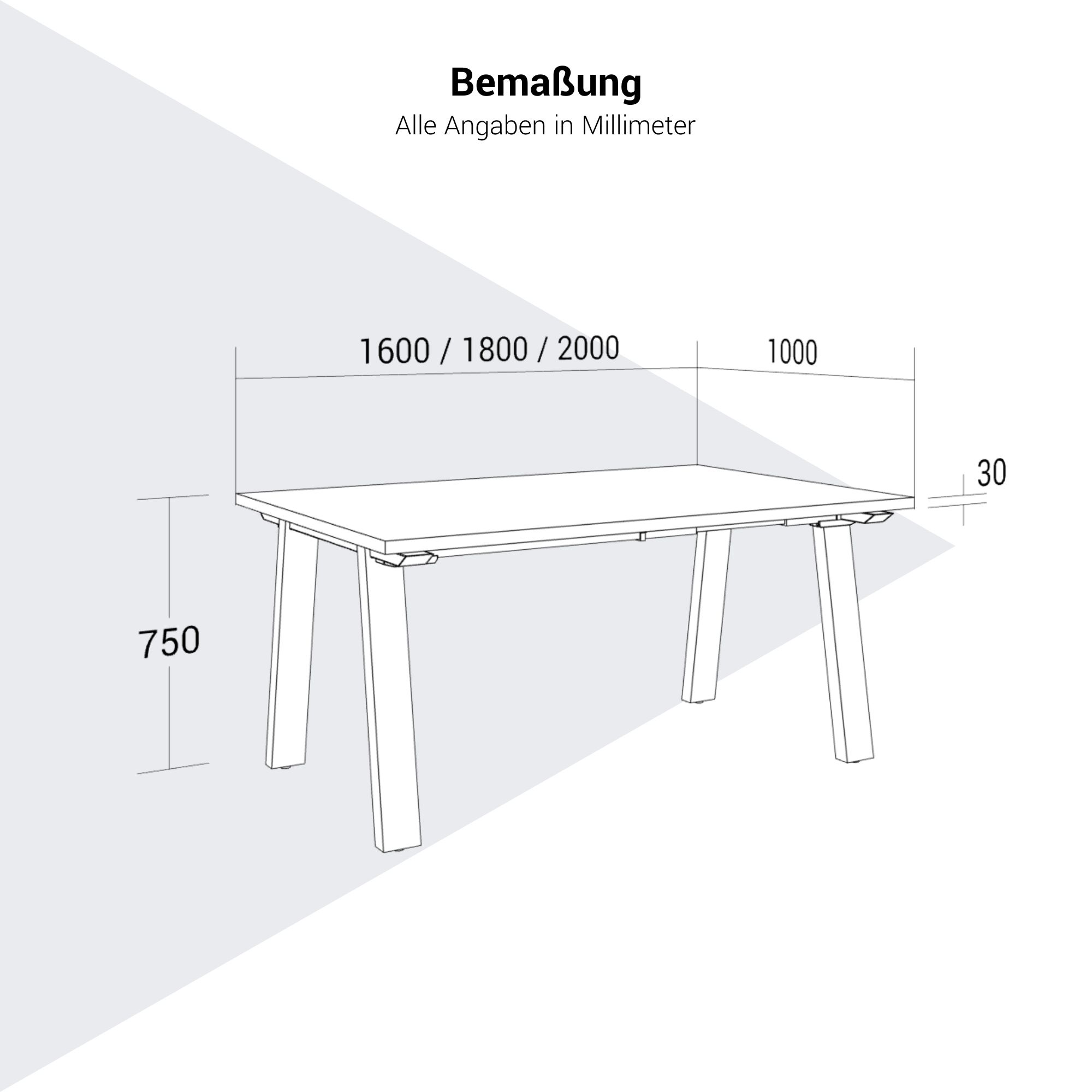 BRALCO TAKE OFF FARM meeting table | 1600 - 2000 mm (6 - 8 people), wild oak - 9 Main Image