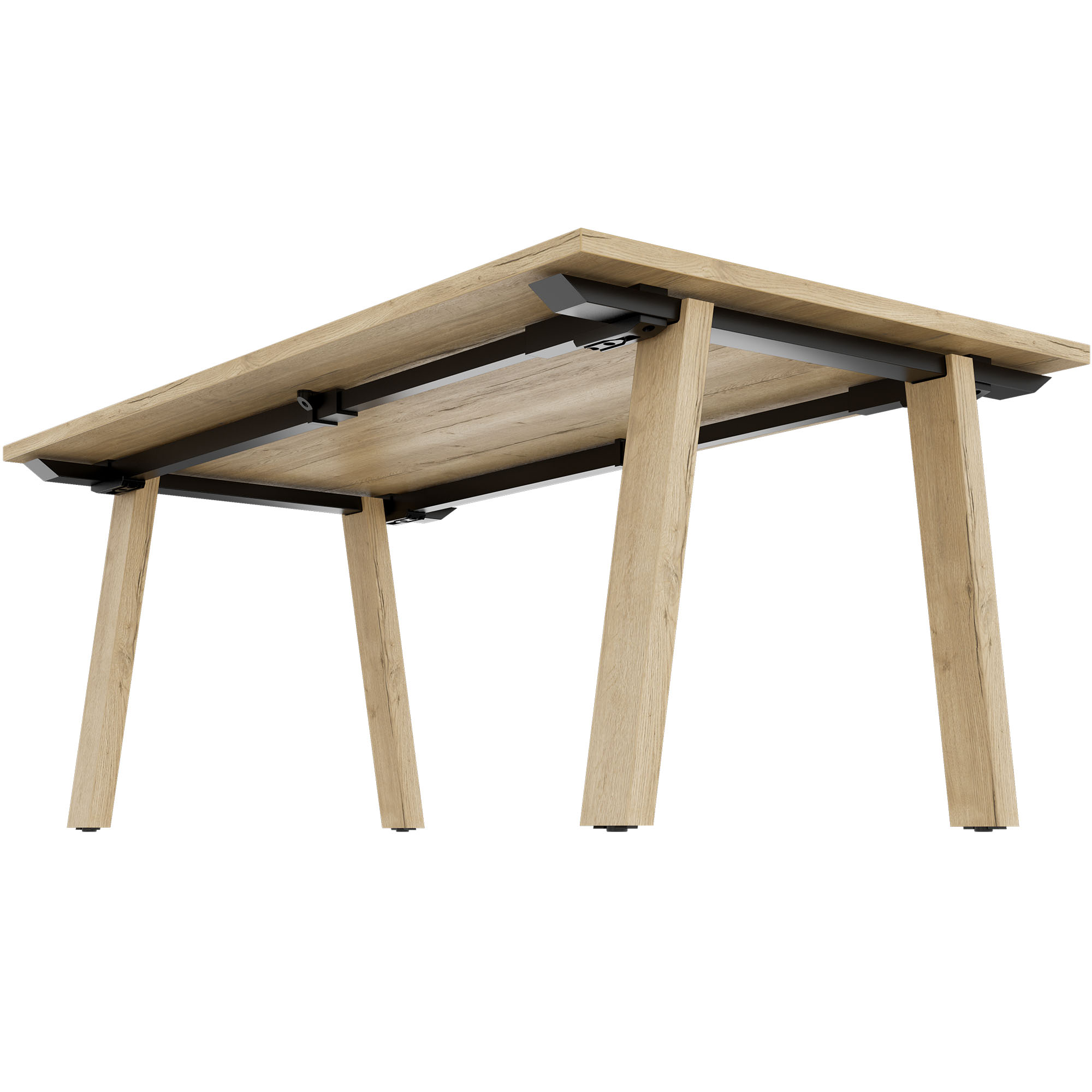 BRALCO TAKE OFF FARM meeting table | 1600 - 2000 mm (6 - 8 people), wild oak - 5 Main Image