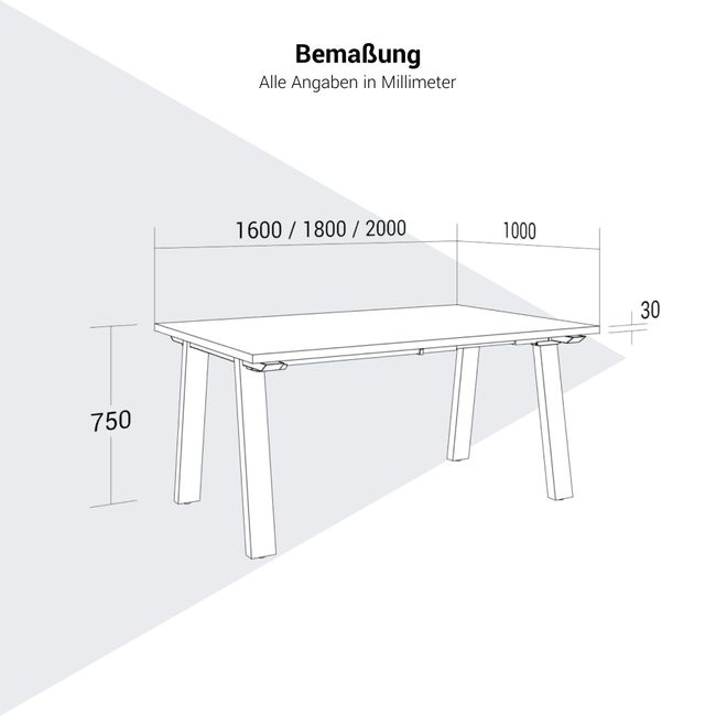 BRALCO TAKE OFF FARM Besprechungstisch | 1600 - 2000 mm (6 - 8 Personen), Wildeiche BRALCO TAKE OFF FARM Besprechungstisch | 1600 - 2000 mm (6 - 8 Personen), Wildeiche