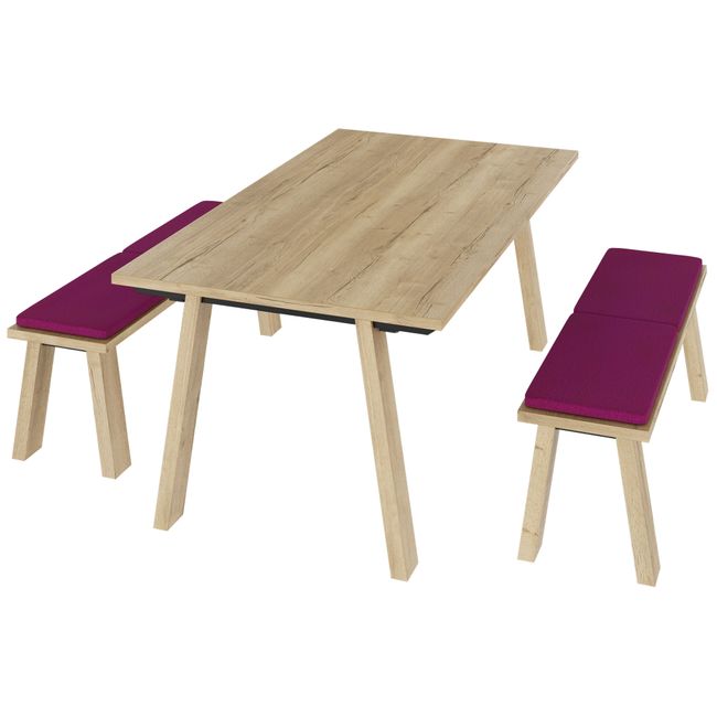 BRALCO TAKE OFF FARM Besprechungstisch | 1600 - 2000 mm (6 - 8 Personen), Wildeiche BRALCO TAKE OFF FARM Besprechungstisch | 1600 - 2000 mm (6 - 8 Personen), Wildeiche