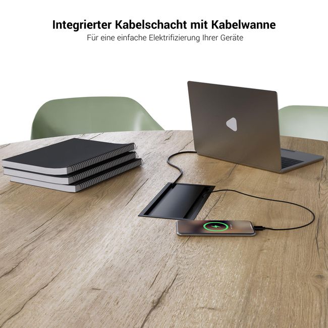 BRALCO TAKE OFF FARM Konferenztisch | Rund, 1200 - 1600 mm (5 - 8 Personen), Wildeiche