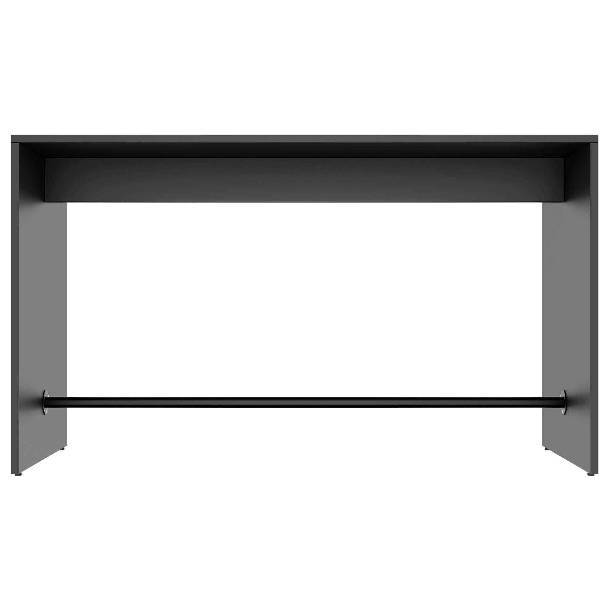 LIGHT Table haute | 1600 - 1800 mm, anthracite - 2 Main Image
