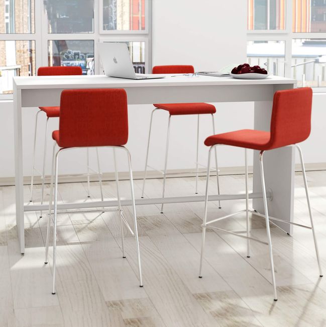 LIGHT Hochtisch | 1600 - 1800 mm, Anthrazit