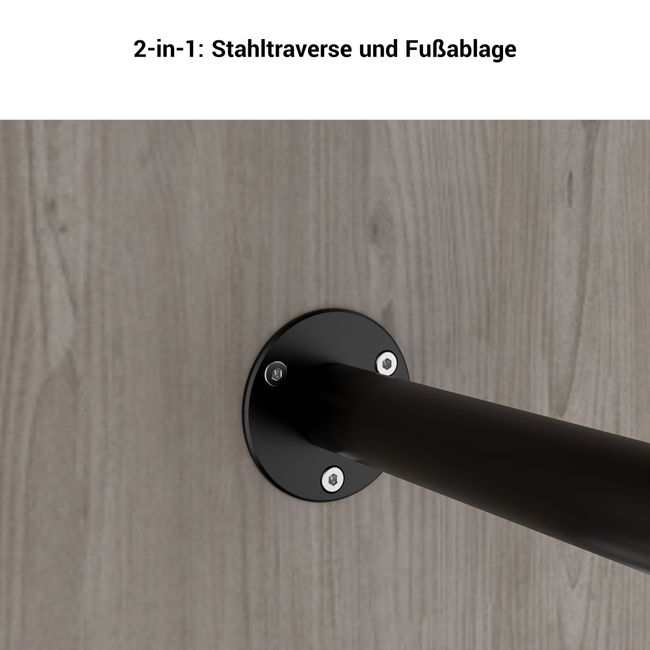 LIGHT Hochtisch | 1600 - 1800 mm, Perlgrau LIGHT Hochtisch | 1600 - 1800 mm, Perlgrau