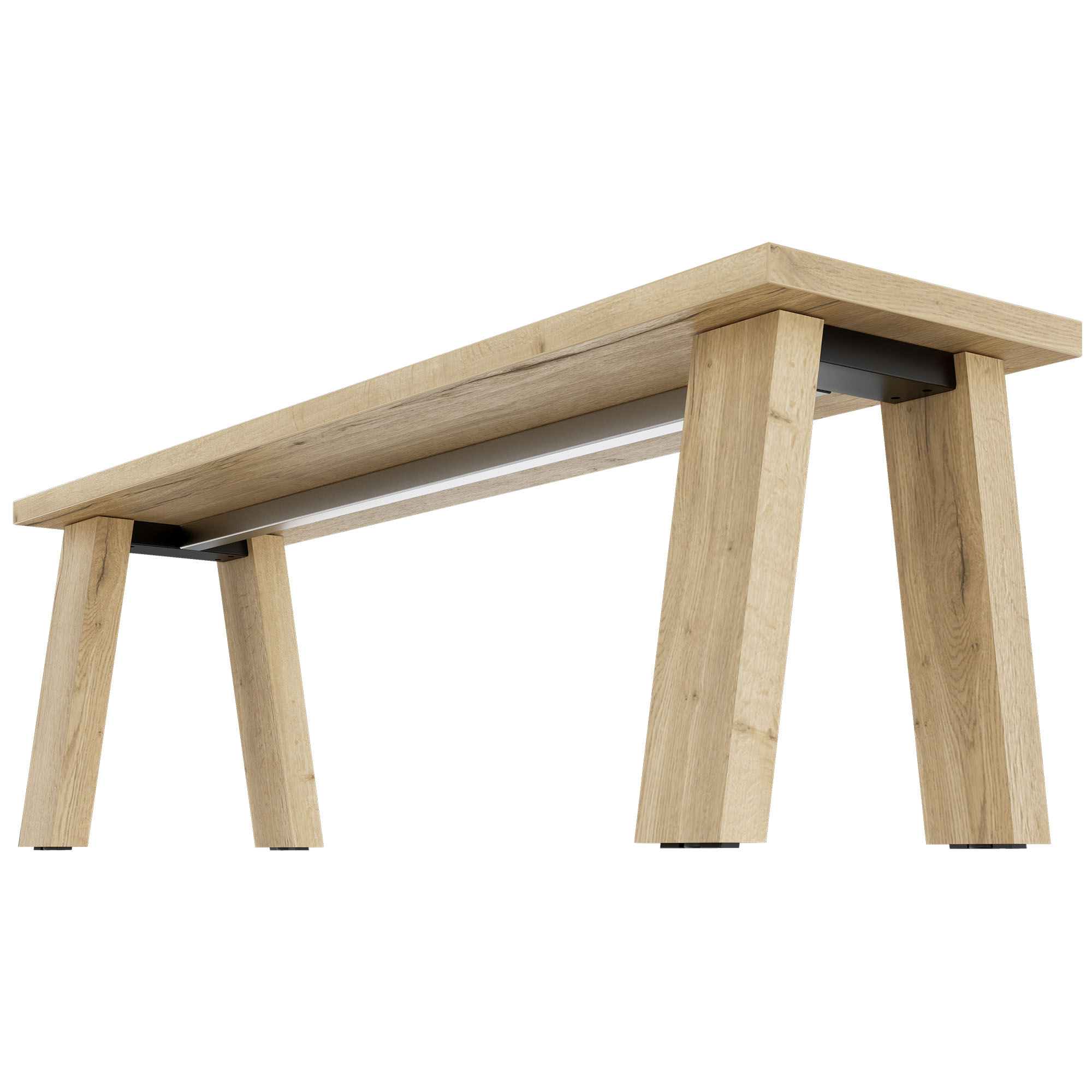 BRALCO TAKE OFF FARM Sitzbank | 680 - 1360 mm, Wildeiche - 3 Main Image