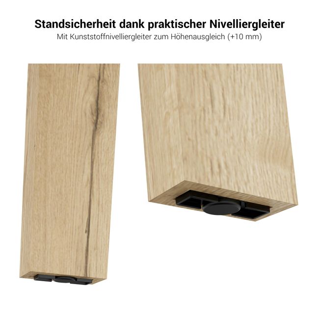 BRALCO TAKE OFF FARM Sitzbank | 680 - 1360 mm, Wildeiche