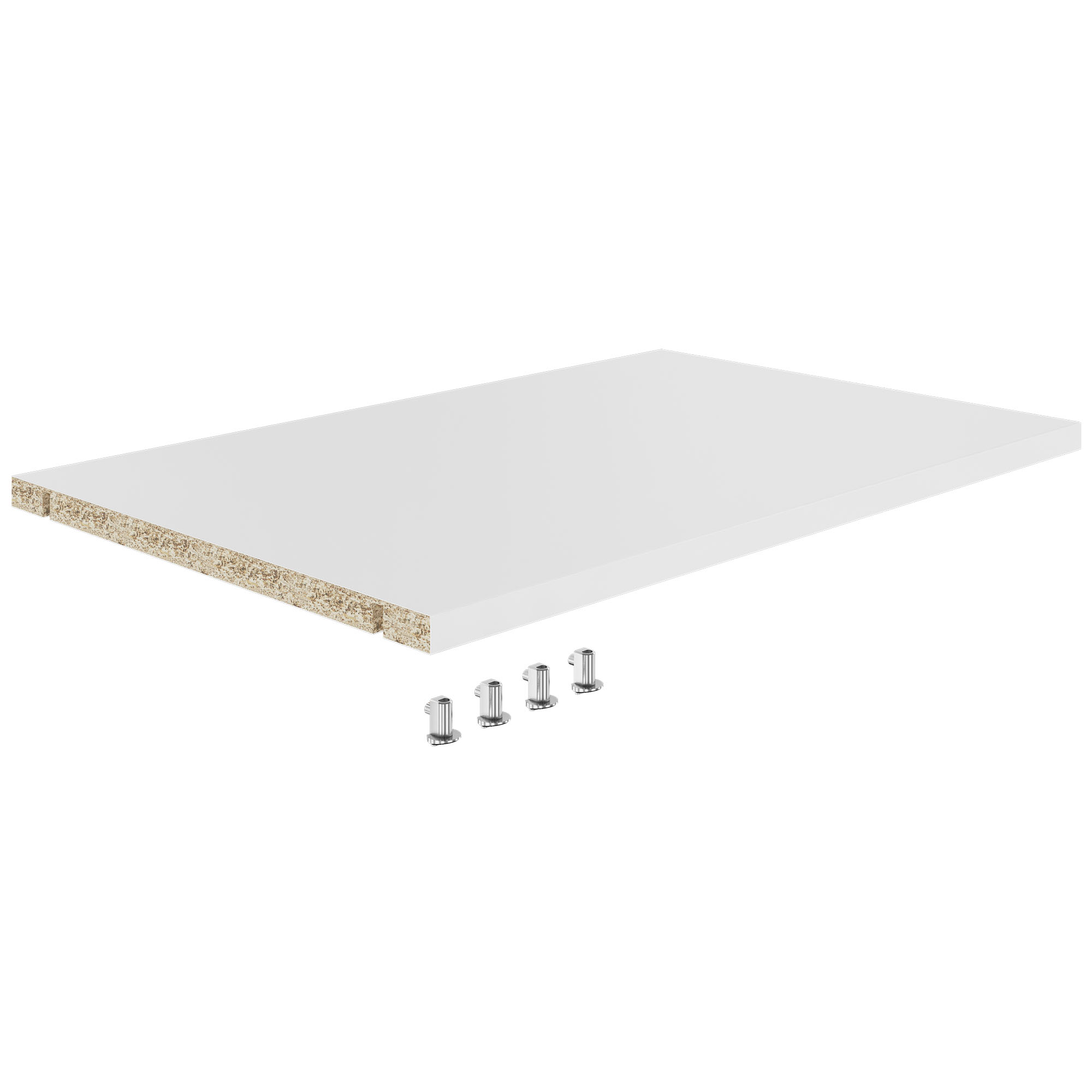 UNI Étage du sujet | Largeur de l'armoire: 600 mm, 1 morceau, blanc - 2 Main Image
