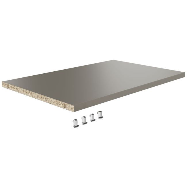 UNI Fachboden | Schrankbreite: 600 mm, 1 Stück, Cubanitgrau