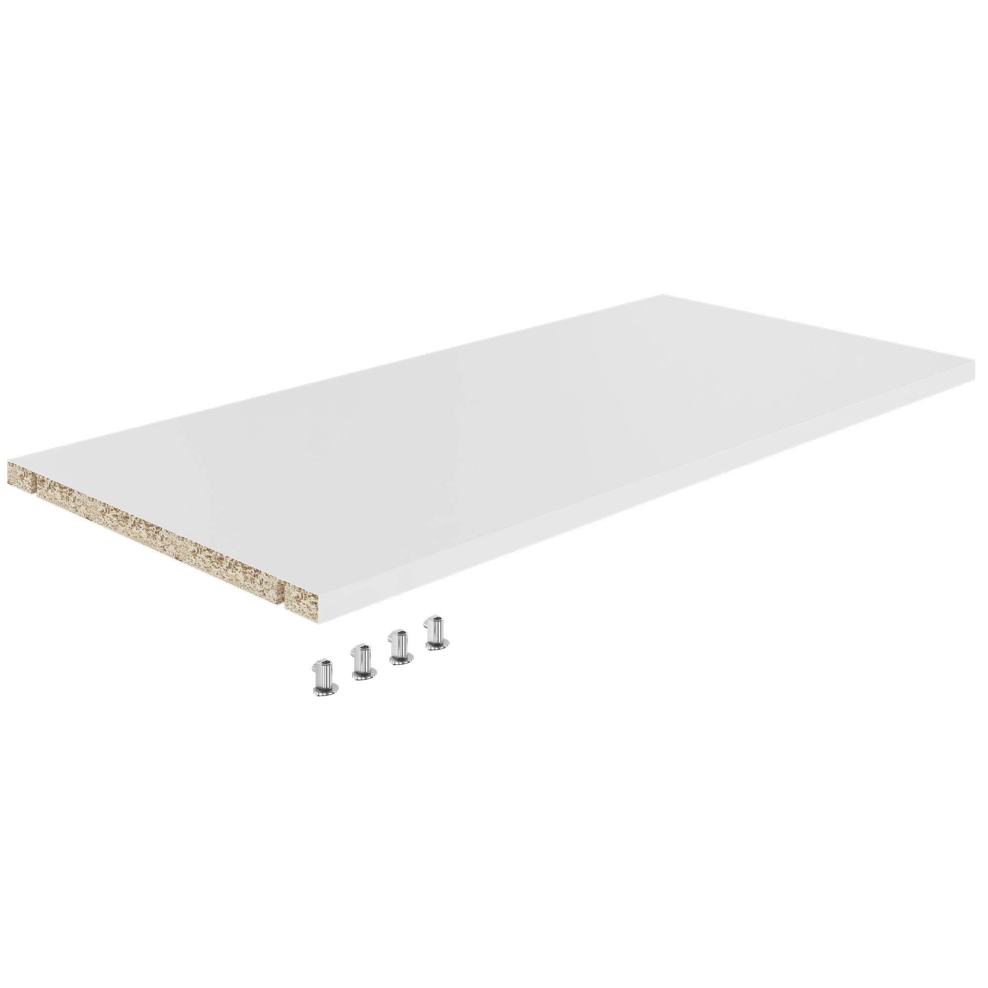 UNI Étage du sujet | Largeur de l'armoire: 800 mm, 1 morceau, blanc - 2 Main Image