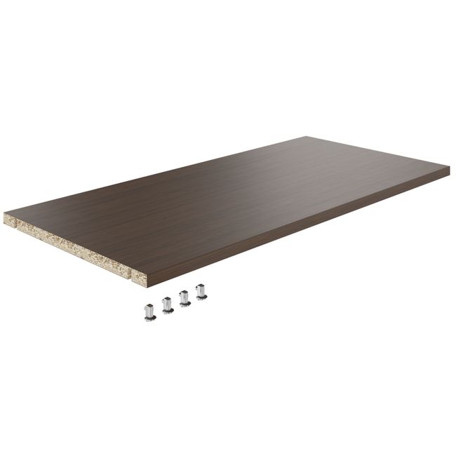 UNI Fachboden | Schrankbreite: 800 mm, 1 Stück, Nussbaum UNI Fachboden | Schrankbreite: 800 mm, 1 Stück, Nussbaum