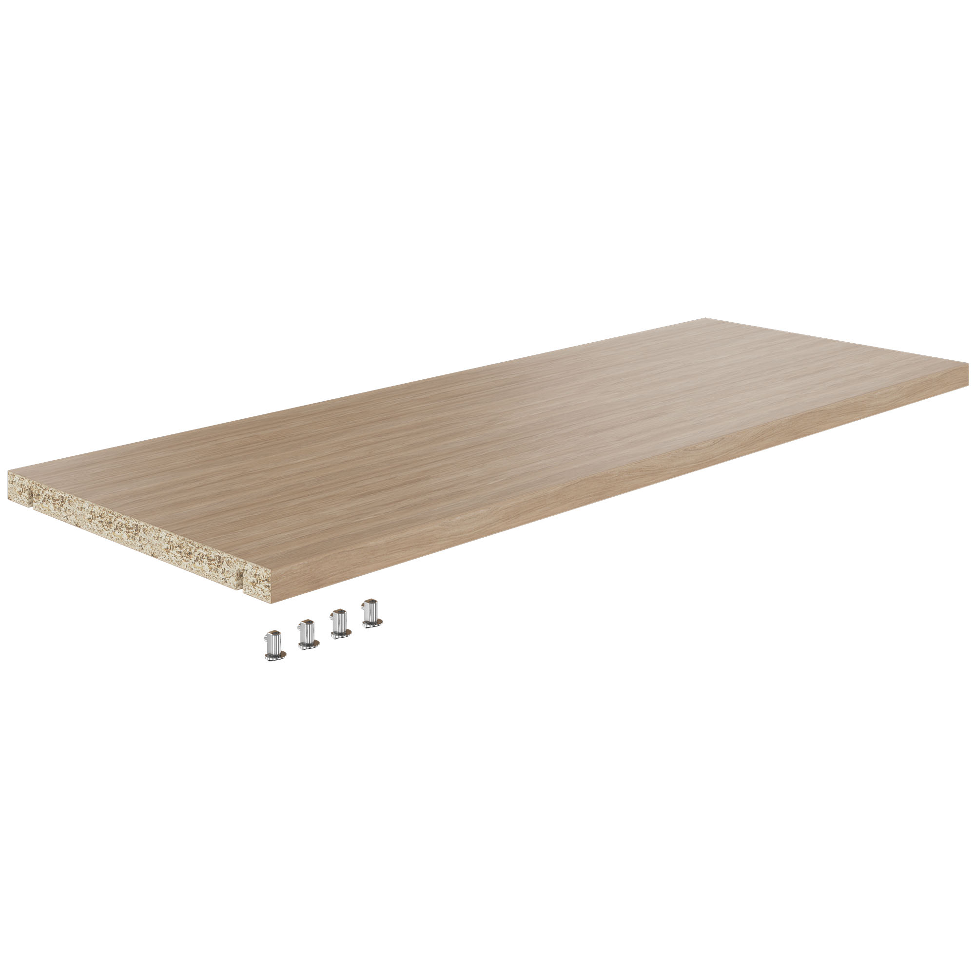 UNI Étage du sujet | Largeur de l'armoire: 1000 mm, 1 pièce, chêne ambre - 2 Main Image