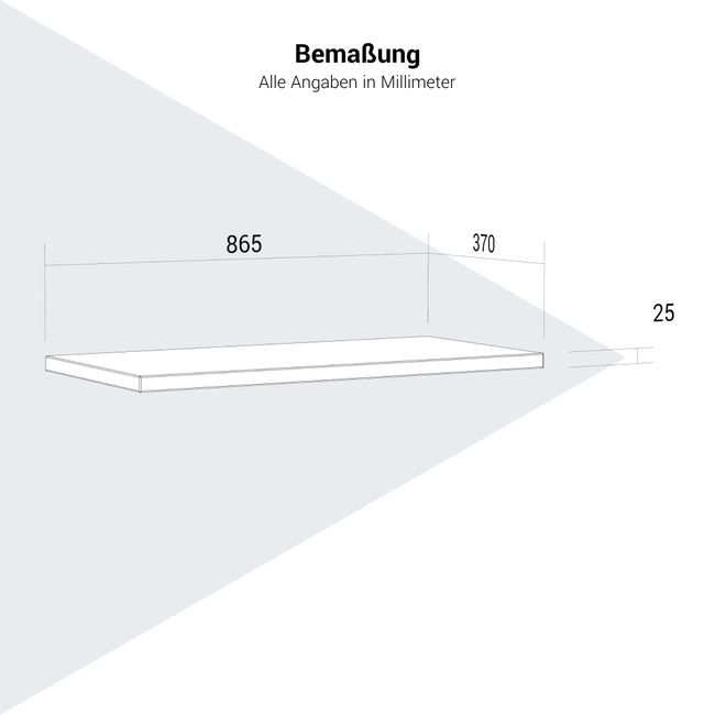 UNI Fachboden | Schrankbreite: 1000 mm, 1 Stück, Nussbaum UNI Fachboden | Schrankbreite: 1000 mm, 1 Stück, Nussbaum