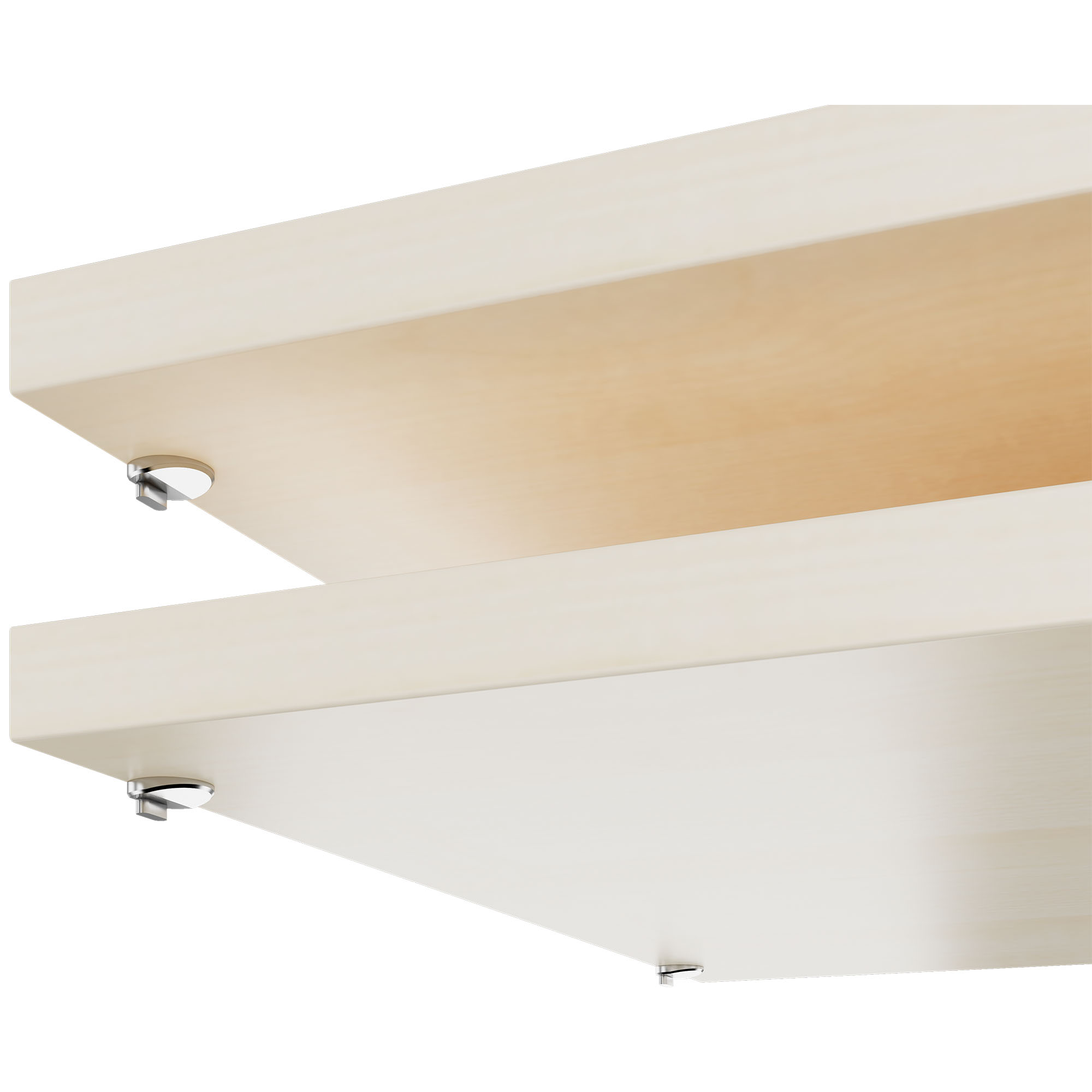 UNI Plancher du sujet pour les portes coulissantes Largeur de l'armoire de cabine: 1000 mm, 2 pièces, érable - 3 Main Image