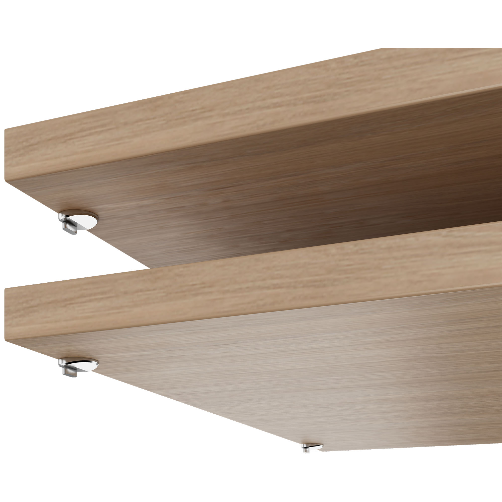 UNI Plancher du sujet pour les portes coulissantes Largeur de cabine de cabine: 1000 mm, 2 pièces, chêne ambre - 3 Main Image