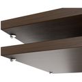 UNI Plancher du sujet pour les portes coulissantes Largeur de l'armoire de cabine: 1000 mm, 2 pièces, noix - 3 Thumbnail Image