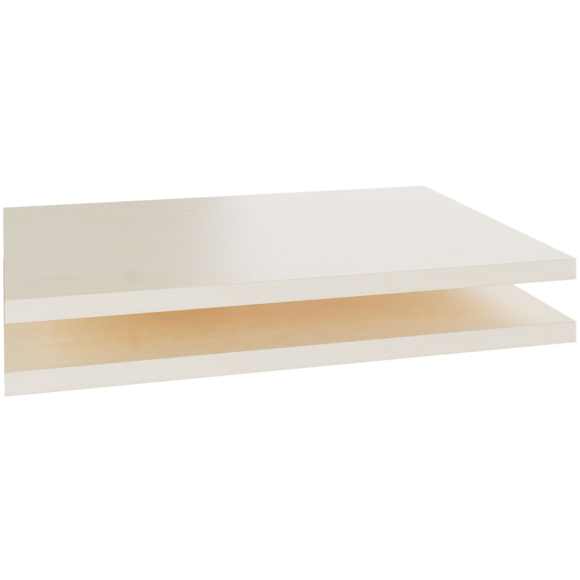 UNI Plancher du sujet pour les portes coulissantes Largeur de l'armoire de cabine: 1200 mm, 2 pièces, érable - 1 Main Image