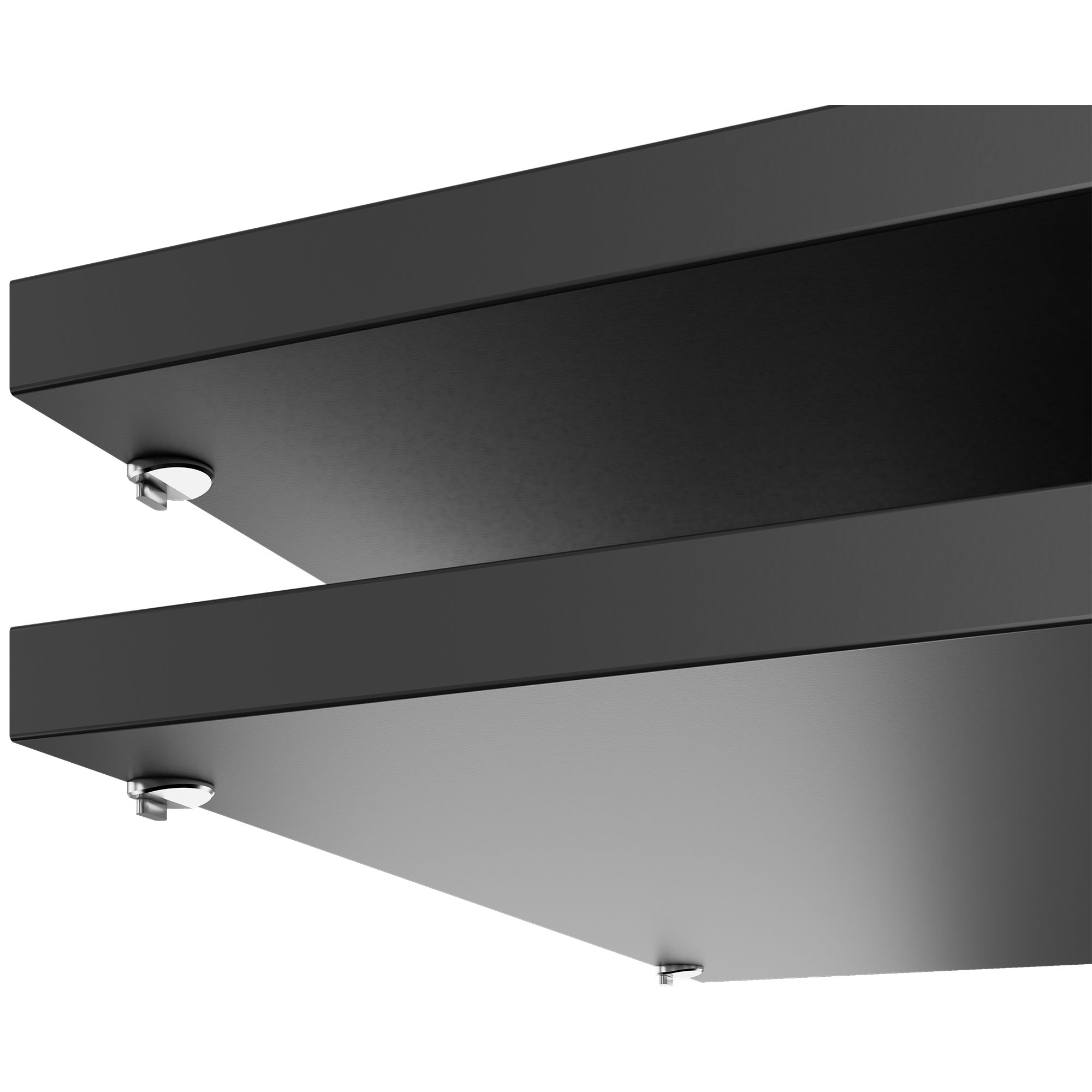 UNI Plancher du sujet pour les portes coulissantes Largeur de cabine de cabine: 1200 mm, 2 pièces, anthracite - 3 Main Image