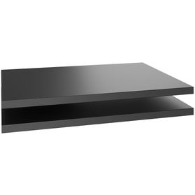 UNI Fachboden für Schiebetürenschrank | Schrankbreite: 1200 mm, 2 Stück, Anthrazit