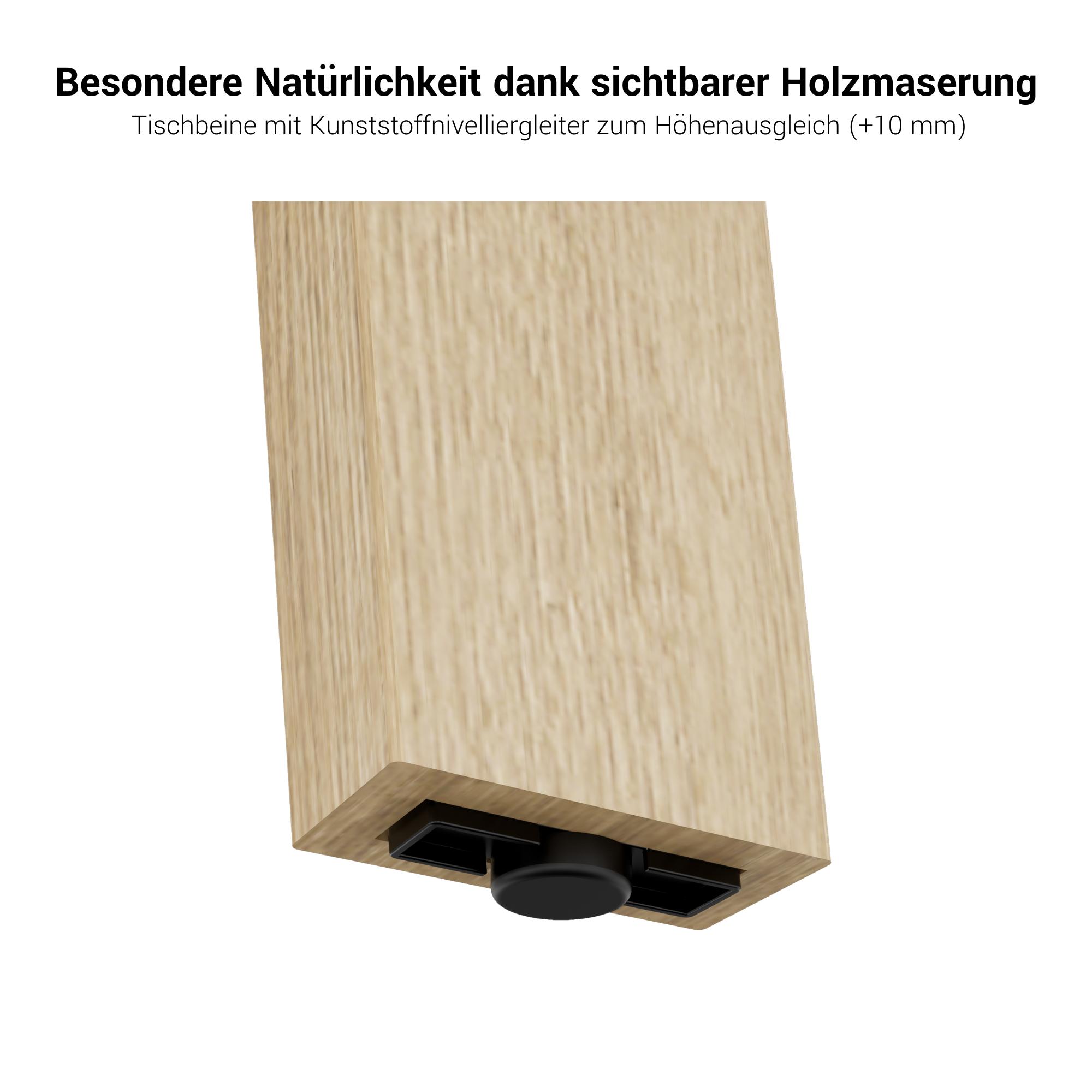 BRALCO TAKE OFF FARM Conference table | 1800 - 2760 mm (8 - 12 persons), cable flap optional, wild oak - 12 Main Image