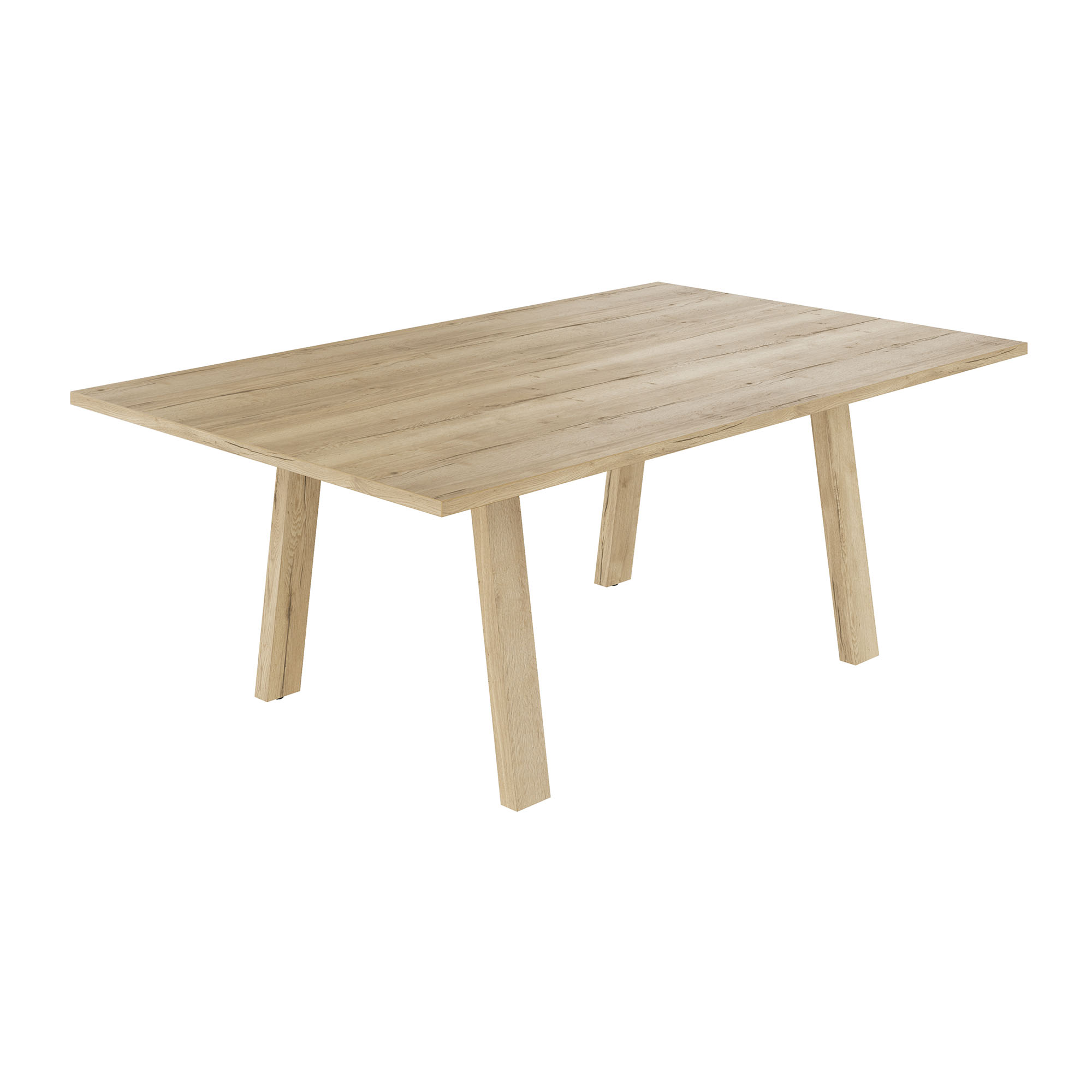 BRALCO TAKE OFF FARM Conference table | 1800 - 2760 mm (8 - 12 persons), cable flap optional, wild oak - 1 Main Image
