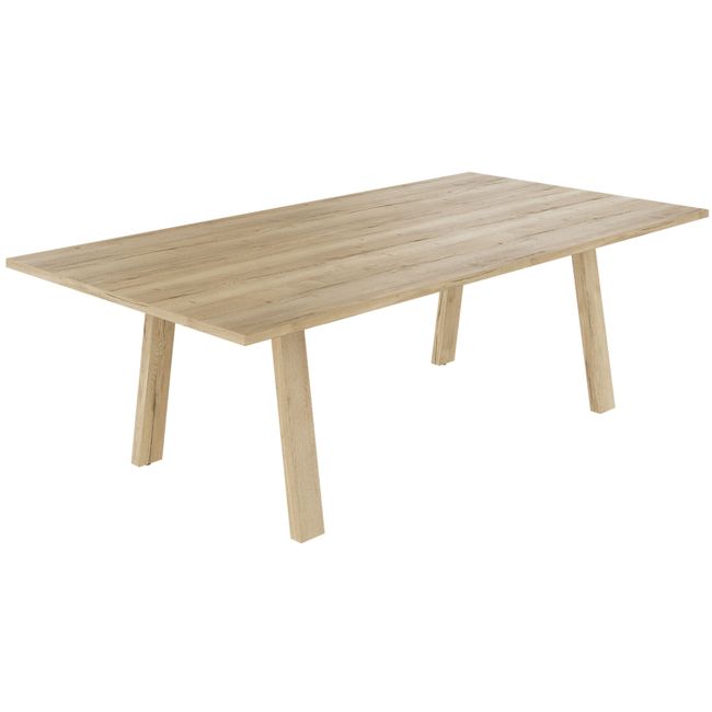 BRALCO TAKE OFF FARM Konferenztisch | 1800 - 2760 mm (8  - 12 Personen), Kabelklappe optional, Wildeiche