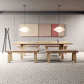 BRALCO TAKE OFF FARM Konferenztisch | 1800 - 2760 mm (8  - 12 Personen), Kabelklappe optional, Wildeiche