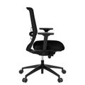 SURF office swivel chair | Synchronous mechanism, 3D armrests, black / coal black - 4 Thumbnail Image