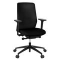 SURF office swivel chair | Synchronous mechanism, 3D armrests, black / coal black - 3 Thumbnail Image