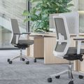 SURF Bürodrehstuhl | Synchronmechanik, 3D-Armlehnen, Braun-Grau / Metallgrau - 29 Thumbnail Image