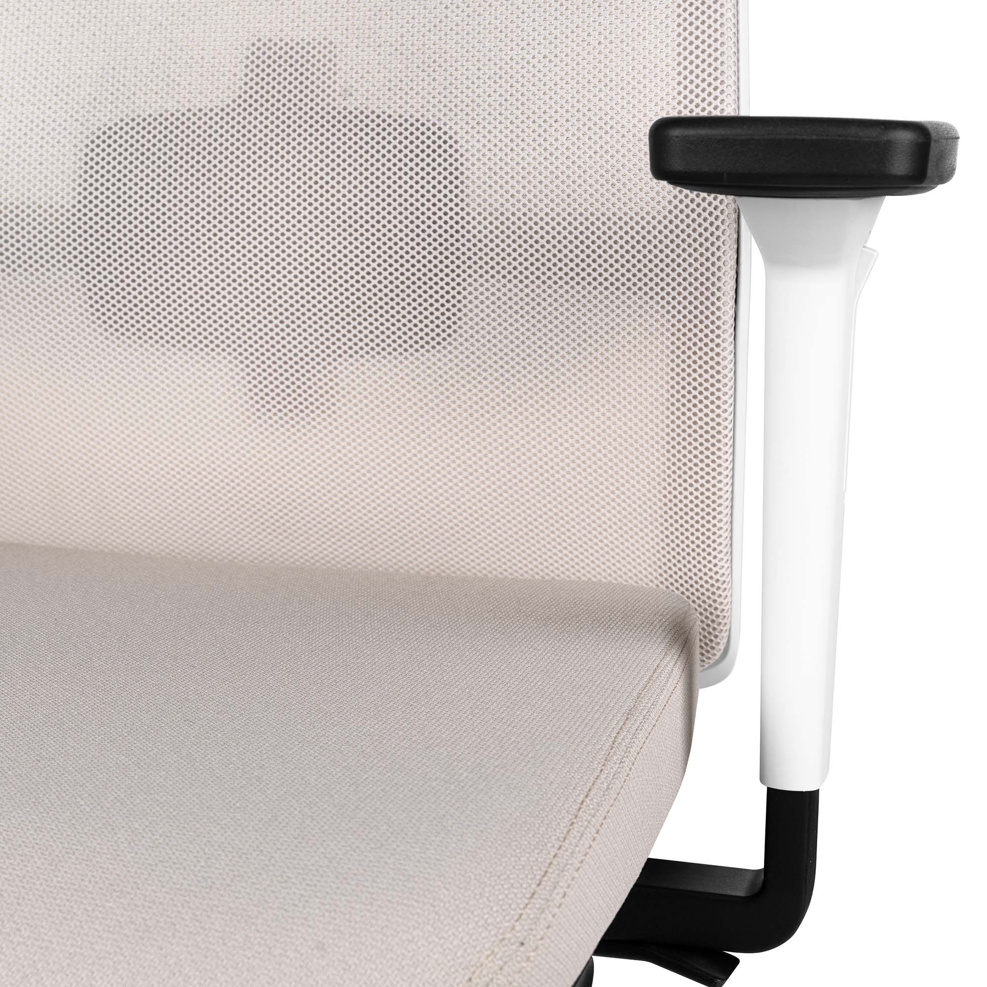 SURF office swivel chair | Synchronous mechanism, 3D armrests, cappuccino / cotton gray - 9 Main Image