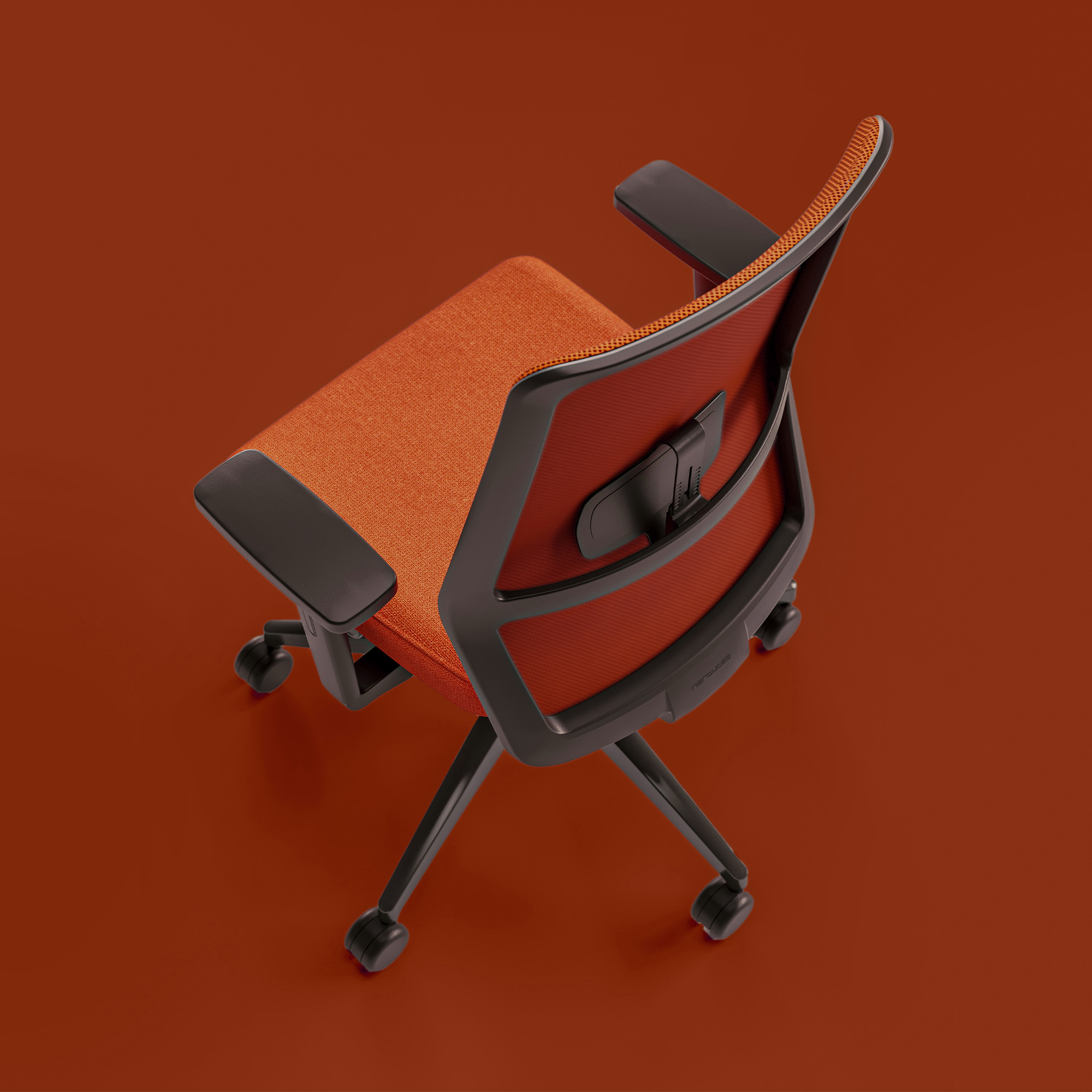 SURF office swivel chair | Synchronous mechanism, 3D armrests, sky blue / azure blue - 26 Main Image