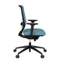SURF office swivel chair | Synchronous mechanism, 3D armrests, sky blue / azure blue - 4 Thumbnail Image