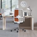 SURF office swivel chair | Synchronous mechanism, 3D armrests, sky blue / azure blue - 21 Thumbnail Image