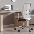 SURF office swivel chair | Synchronous mechanism, 3D armrests, sky blue / azure blue - 22 Thumbnail Image