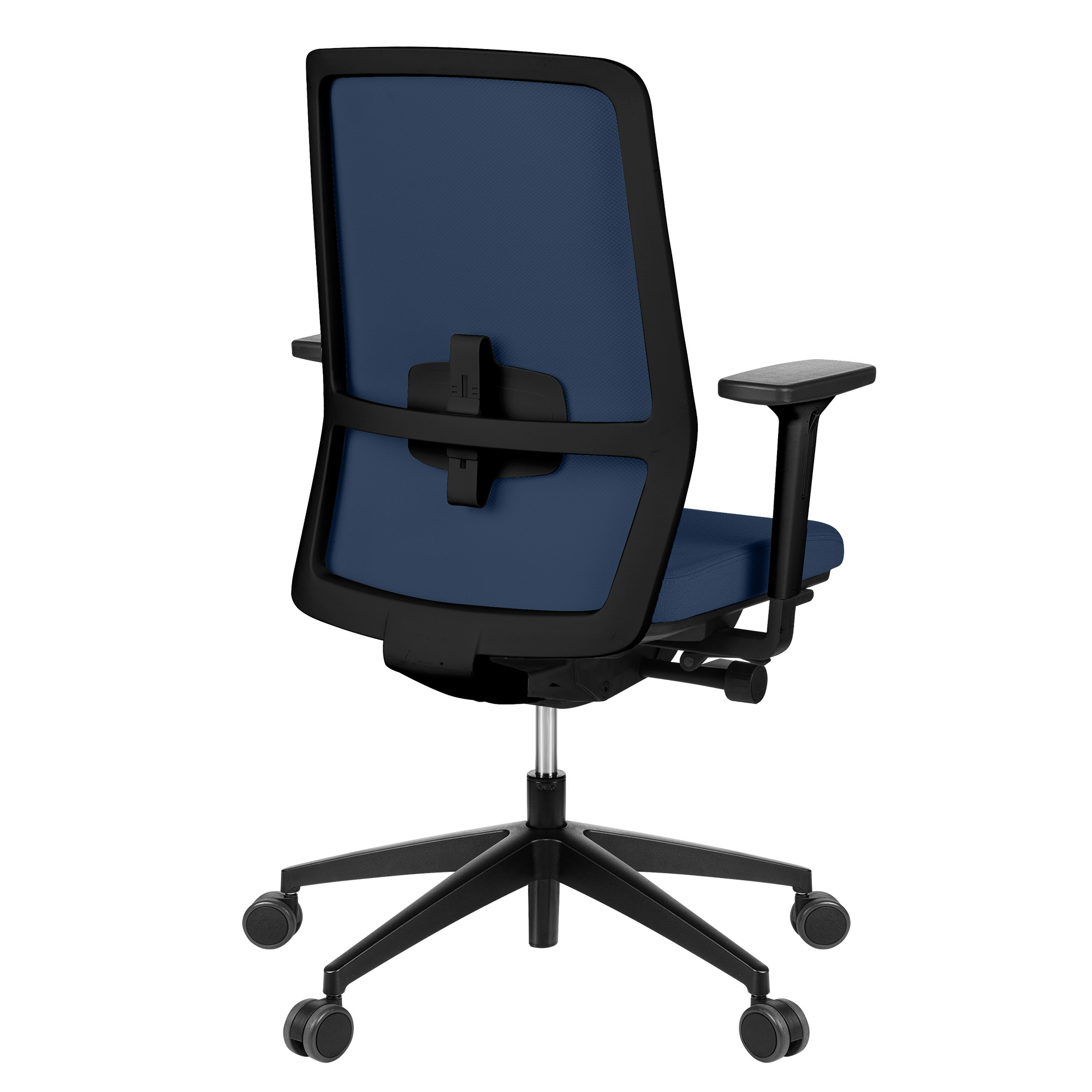 SURF office swivel chair | Synchronous mechanism, 3D armrests, dark blue / midnight blue - 5 Main Image