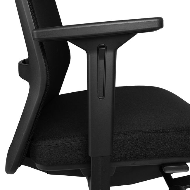 SURF Bürodrehstuhl | Synchronmechanik, 3D-Armlehnen, Dunkelblau / Mitternachtsblau