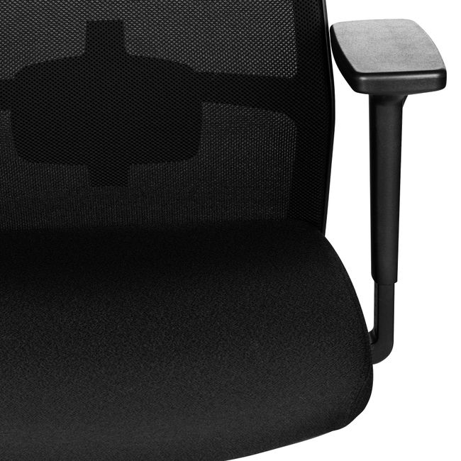 SURF Bürodrehstuhl | Synchronmechanik, 3D-Armlehnen, Orange / Gelb-Orange