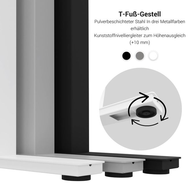 DRIVE 2-Motoren-Konferenztisch | Bootsform, 1800 - 2000 mm (6 - 8 Personen), elektrisch höhenverstellbar, Ahorn