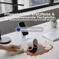 DRIVE 2-Motoren-Konferenztisch | Bootsform, 1800 - 2400 mm (6 - 10 Personen), elektrisch höhenverstellbar, Kabelklappe optional, Anthrazit