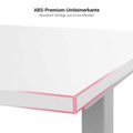 T-EASY Konferenztisch | Bootsform, 1800 - 2400 mm (6 - 10 Personen), Kabelklappe optional, Anthrazit - 5 Thumbnail Image