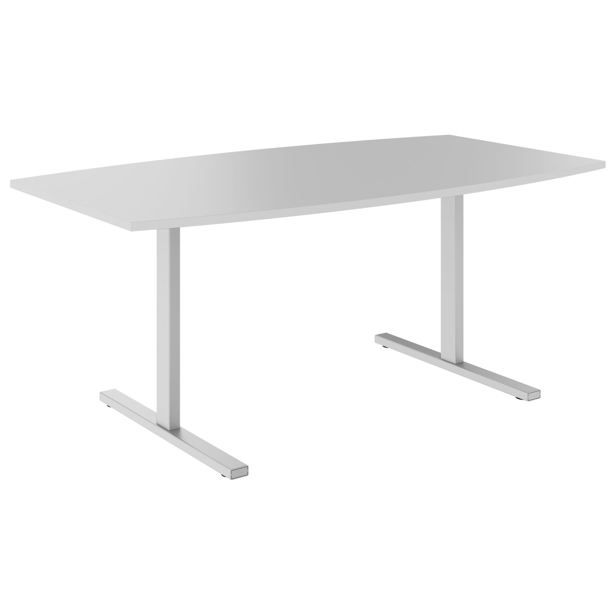 T-EASY Tabella della conferenza | Forma di avvio, 1800 - 2400 mm (6-10 persone), grigio perla - 1 Main Image