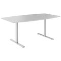 T-EASY Tabella della conferenza | Forma di avvio, 1800 - 2400 mm (6-10 persone), grigio perla - 1 Thumbnail Image